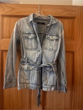 Ralph Lauren Denim Utility Jacket - Light Blue Size 4